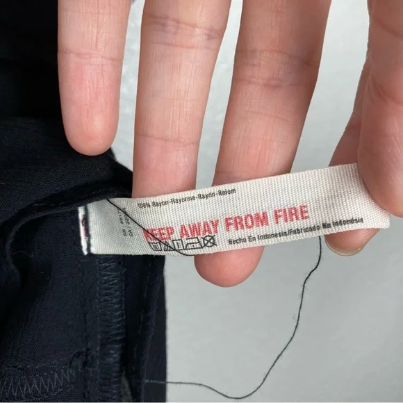 Free People Cascades Black Ruffle Tank Top XS Semi Sheer Flowy Top - Picture 12 of 14